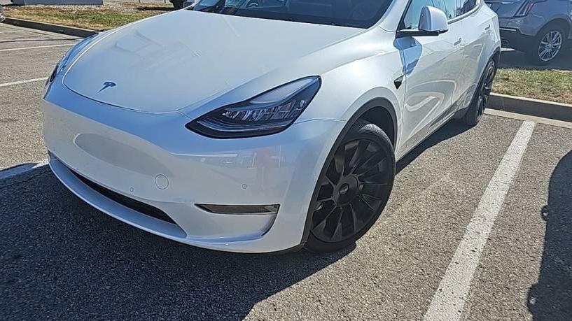 TESLA MODEL Y 2021 5YJYGDEE8MF102289 image